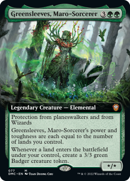 Greensleeves, Maro-Sorcerer - Extended Art