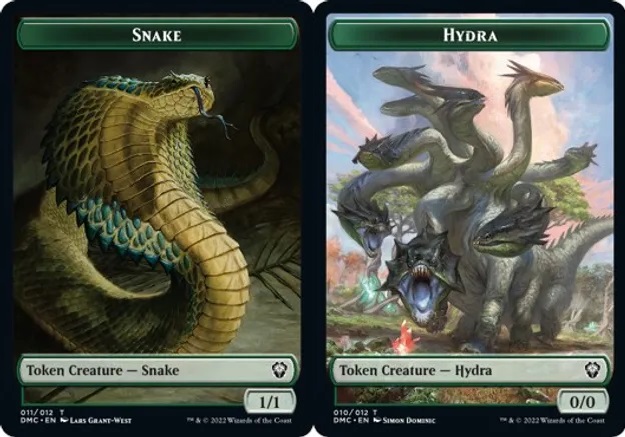 Snake // Hydra Double-sided Token