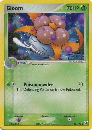 Gloom - 58/115 - Common - Reverse Holo