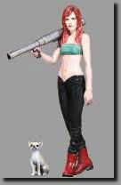 1/24 BAZOOKA & CHIHUAHUA Resin Kit