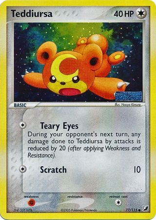 Teddiursa - 77/115 - Common - Reverse Holo Teddiursa - 77/115 - Common - Reverse Holo