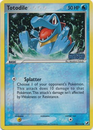 Totodile - 78/115 - Common - Reverse Holo