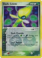 Dark Celebi - 4/101 - Holo Rare - Reverse Holo