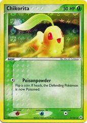 Chikorita - 55/101 - Common - Reverse Holo