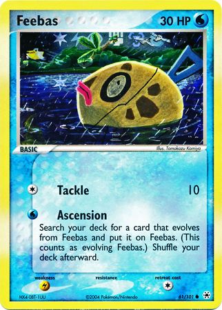 Feebas - 61/101 - Common - Reverse Holo