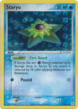 Staryu - 75/101 - Common - Reverse Holo