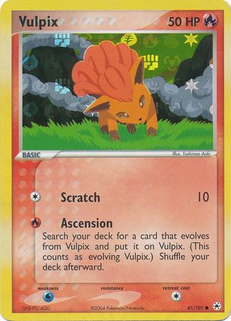 Vulpix - 81/101 - Common - Reverse Holo