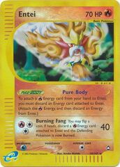 Entei - 10/147 - Rare - Reverse Holo