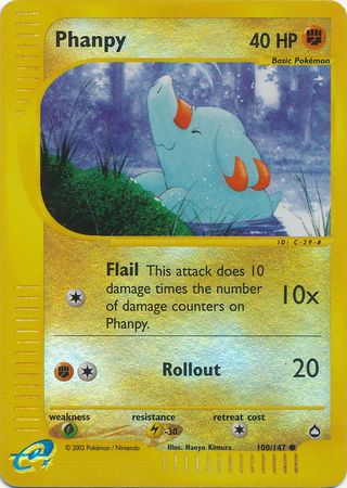 Phanpy - 100/147 - Common - Reverse Holo