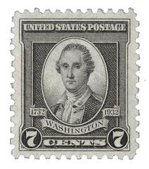 Washington Bicentennial: 7c Washington by John Trumbull