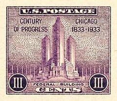 Federal Building imperf single