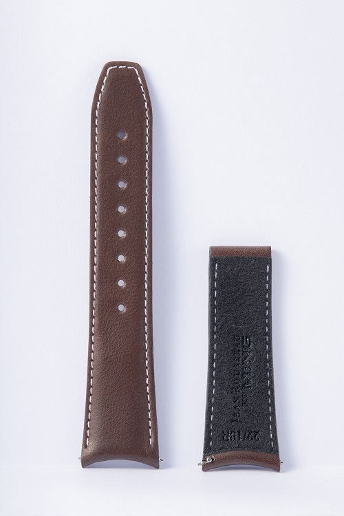 Ming 22MM Short - Chocolate Barenia Strap