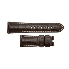 Panerai - Alligator Dark Brown Ecru 26.0/22.0 MM Standard - MX0086P0