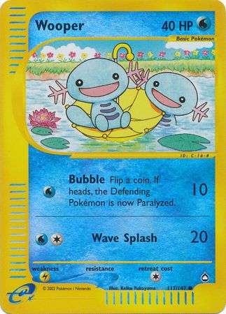 Wooper - 117/147 - Common - Reverse Holo