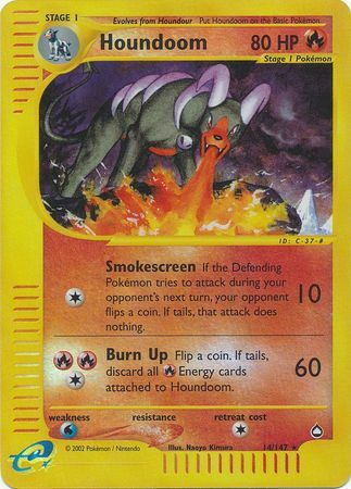 Houndoom - 14/147 - Rare - Reverse Holo