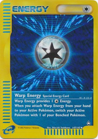 Warp Energy - 147/147 - Uncommon - Reverse Holo