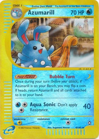 Azumarill - 4/147 - Rare - Reverse Holo