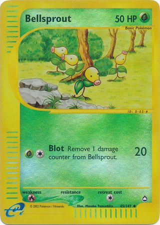 Bellsprout - 45/147 - Uncommon - Reverse Holo