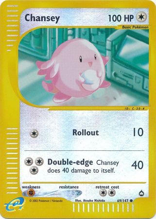 Chansey - 69/147 - Common - Reverse Holo