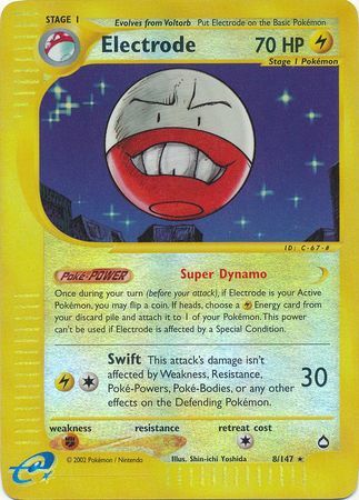 Electrode - 8/147 - Rare - Reverse Holo