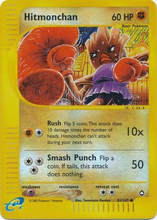 Hitmonchan - 81/147 - Common - Reverse Holo