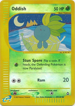 Oddish - 97/147 - Common - Reverse Holo