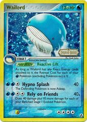 Wailord - 14/92 - Holo Rare - Reverse Holo