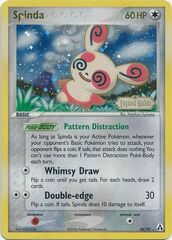 Spinda - 26/92 - Rare - Reverse Holo