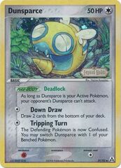 Dunsparce - 31/92 - Uncommon - Reverse Holo