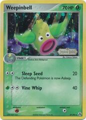 Weepinbell - 47/92 - Uncommon - Reverse Holo