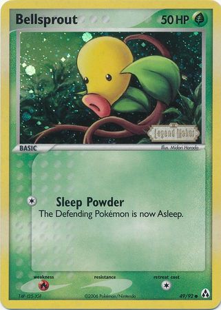 Bellsprout - 49/92 - Common - Reverse Holo