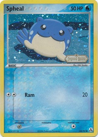 Spheal - 65/92 - Common - Reverse Holo