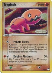 Trapinch - 67/92 - Common - Reverse Holo