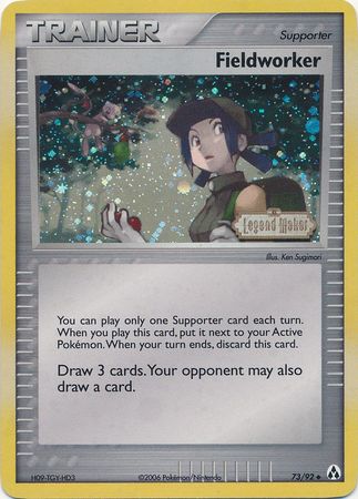 Fieldworker - 73/92 - Uncommon - Reverse Holo