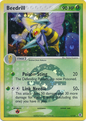 Beedrill - 1/112 - Holo Rare - Reverse Holo