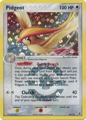 Pidgeot - 10/112 - Holo Rare - Reverse Holo