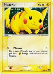 Pikachu - 74/112 - Common - Reverse Holo