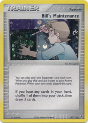 Bill's Maintenance - 87/112 - Uncommon - Reverse Holo