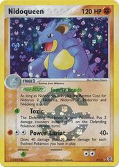 Nidoqueen - 9/112 - Holo Rare - Reverse Holo