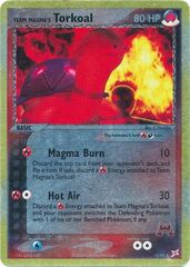 Team Magma's Torkoal - 12/95 - Holo Rare - Reverse Holo