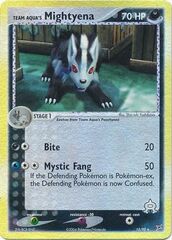 Team Aqua's Mightyena - 15/95 - Rare - Reverse Holo