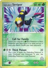 Team Aqua's Seviper - 17/95 - Rare - Reverse Holo