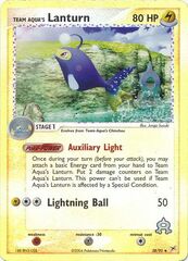 Team Aqua's Lanturn - 28/95 - Uncommon - Reverse Holo