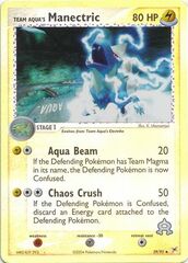 Team Aqua's Manectric - 29/95 - Uncommon - Reverse Holo