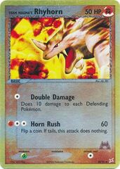 Team Magma's Rhyhorn - 38/95 - Uncommon - Reverse Holo