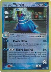 Team Aqua's Walrein - 6/95 - Holo Rare - Reverse Holo