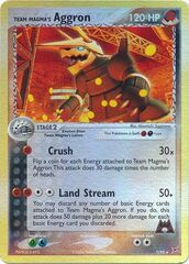 Team Magma's Aggron - 7/95 - Holo Rare - Reverse Holo