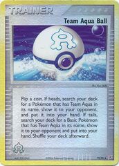 Team Aqua Ball - 75/95 - Uncommon - Reverse Holo