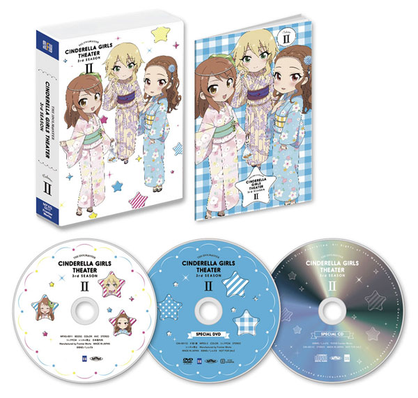 DVD THE IDOLM@STER Cinderella Girls Gekijou 3rd SEASON Vol.2