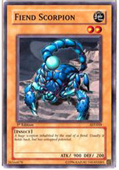 Fiend Scorpion - AST-059 - Common - Unlimited Edition